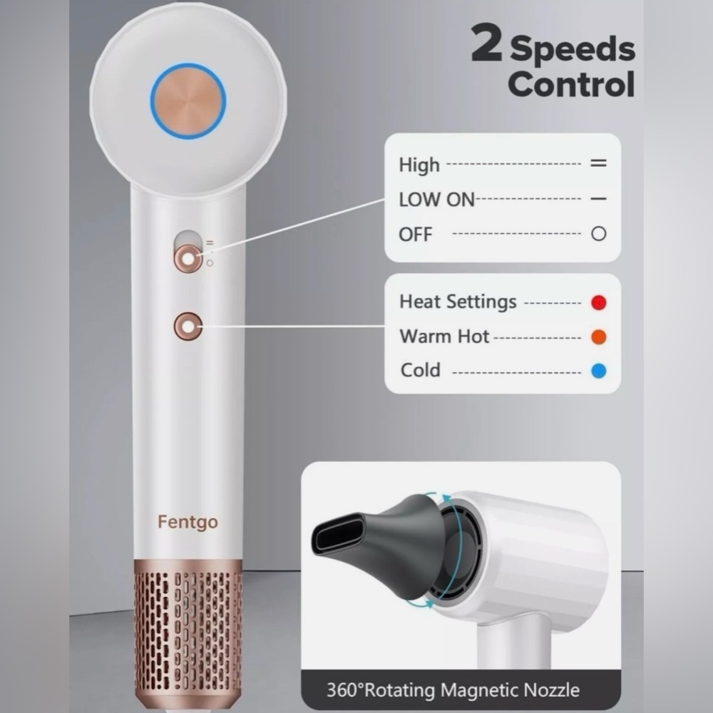 Fentigo High-Speed Hair Dryer - Picture 3 of 4